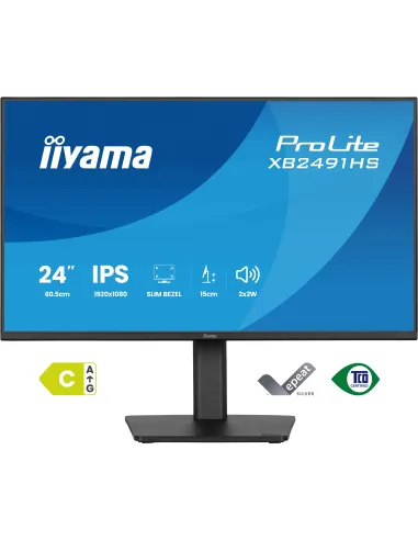 Iiyama ProLite XB2491HS-B1 24" FullHD 120Hz IPS Altura Altavoces Sin Marcos