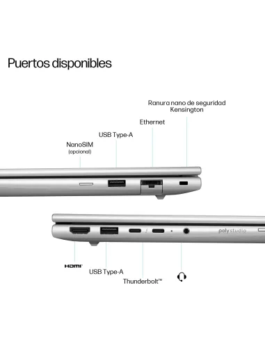 Ordenador Portátil HP Elitebook 6 G1i AD3A1ET