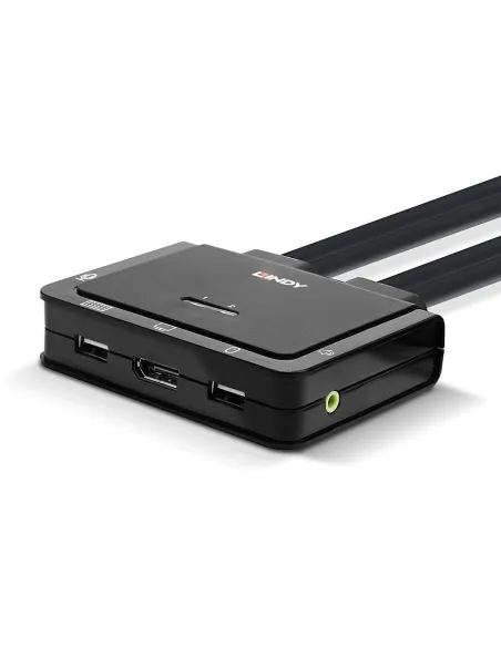 Lindy 42344: switch KVM DisplayPort 4K 60 Hz