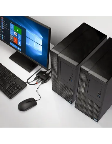 Lindy 42344: switch KVM DisplayPort 4K 60 Hz