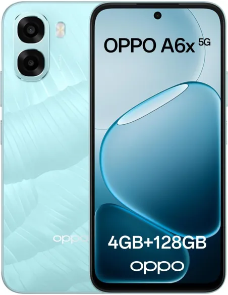 OPPO A6x 5G 4GB 128GB Azul (Ice Blue) Dual SIM