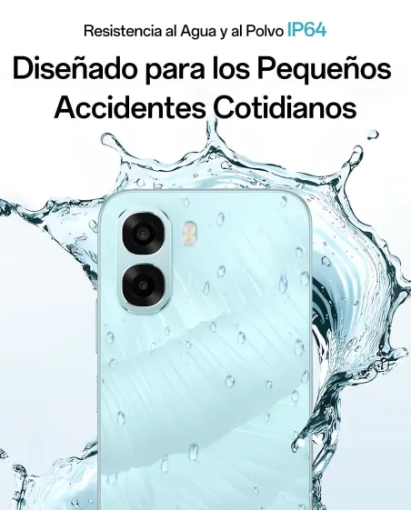 Smartphone OPPO A6x 5G 4GB 128GB Azul 6100 mAh, 120Hz HD+