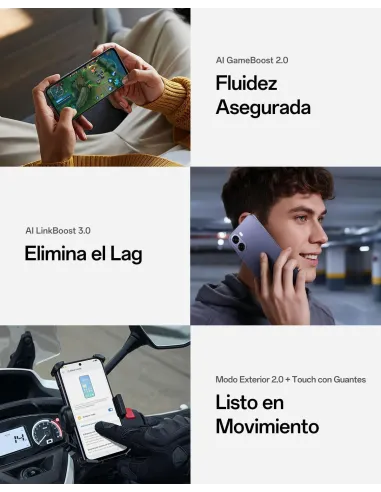 Smartphone OPPO A6x 5G 4GB 128GB Azul 6100 mAh, 120Hz HD+