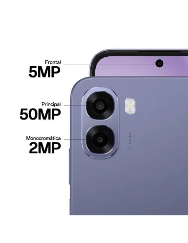 Smartphone OPPO A6x 5G 6GB 256GB Black Purple 120Hz HD+