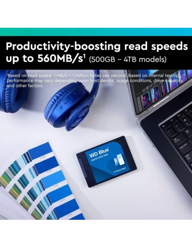 Disco Duro SSD SATA de 2.5" Western Digital Blue SA510 1TB