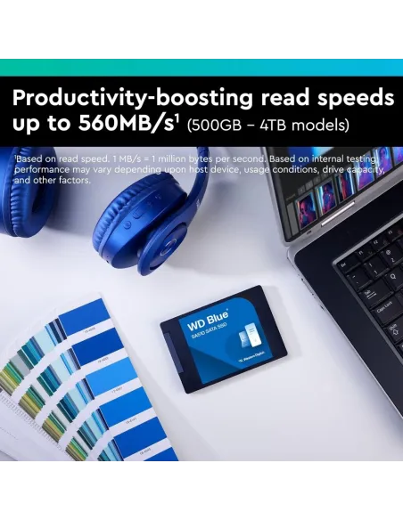 Disco Duro SSD SATA de 2.5" Western Digital Blue SA510 1TB