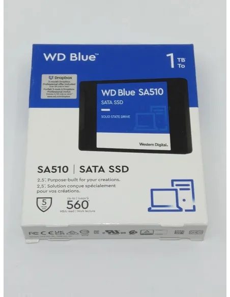 Disco Duro SSD SATA de 2.5" Western Digital Blue SA510 1TB