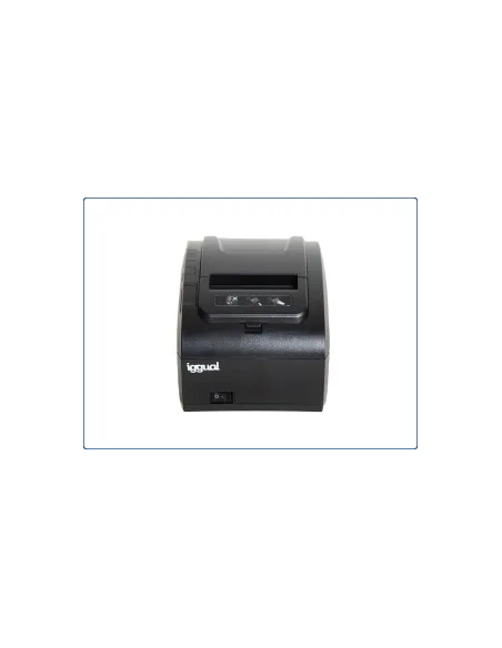 iggual IGG320785 Impresora Térmica TP9000 USB+RJ45+RJ45RS232