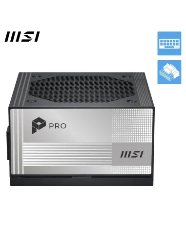 MSI PRO A850PL PCIE5 850W Platinum ATX 3.1 modular