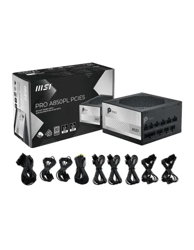 MSI PRO A850PL PCIE5 850W Platinum ATX 3.1 modular