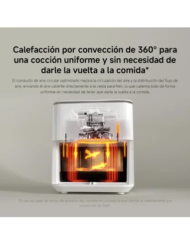 Xiaomi Smart Air Fryer 6,5L: Wi-Fi 1800W y app móvil