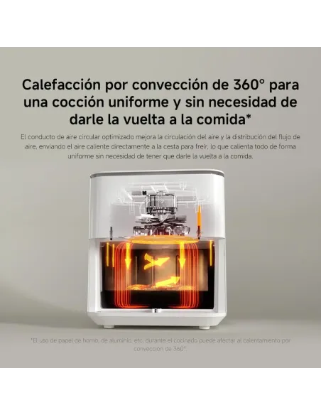 Xiaomi Smart Air Fryer 6,5L: Wi-Fi 1800W y app móvil