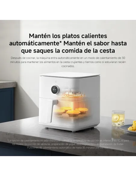 Xiaomi Smart Air Fryer 6,5L: Wi-Fi 1800W y app móvil