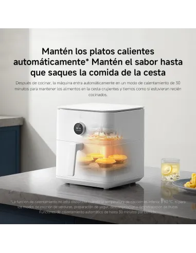 Xiaomi Smart Air Fryer 6.5L White: 1800W, app y accesorios