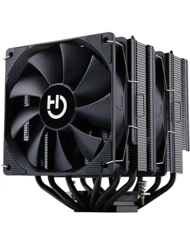 Hiditec DC20 PRO Negro Ventilador para CPU PWM con Pantalla RGB
