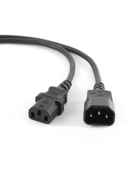 Gembird PC-189 Cable de Alimentación IEC C13 a C14 1,8 m