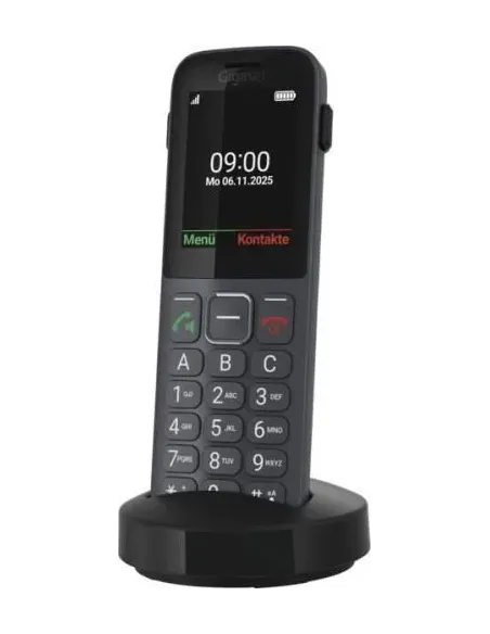Telefonía inalámbrica Gigaset COMFORT 600 SIM Negro