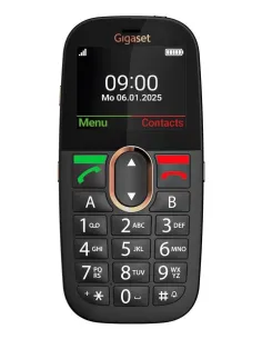 Gigaset GL695 Negro 4G VoLTE con botón SOS-NTETMM0087