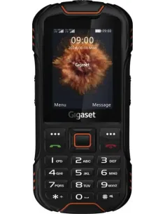 Gigaset GLX8 PLUS Negro Teléfono 4G Rugerizado Dual SIM 2.4"