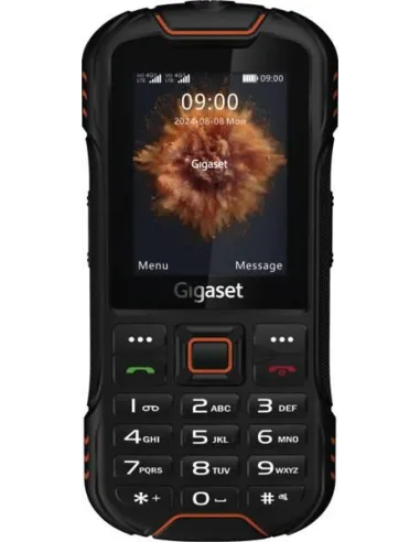 Gigaset GLX8 PLUS Negro Teléfono 4G Rugerizado Dual SIM 2.4"