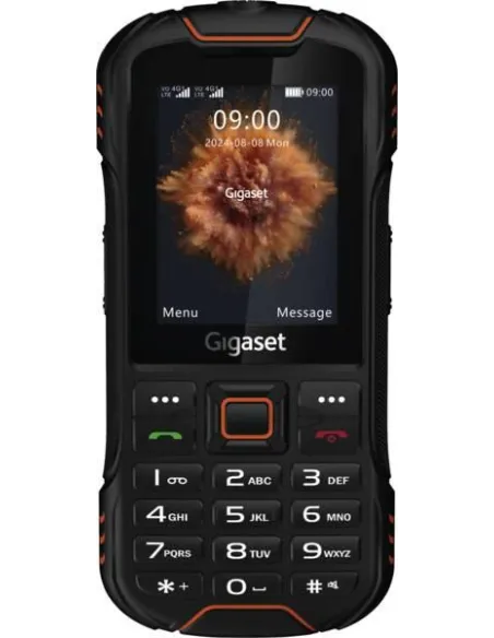 Gigaset GLX8 PLUS Negro Teléfono 4G Rugerizado Dual SIM 2.4"