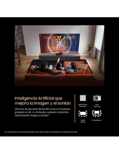 Televisor Samsung Neo QLED TQ55QN1EFAUXXC 4K 144 Hz y Tizen