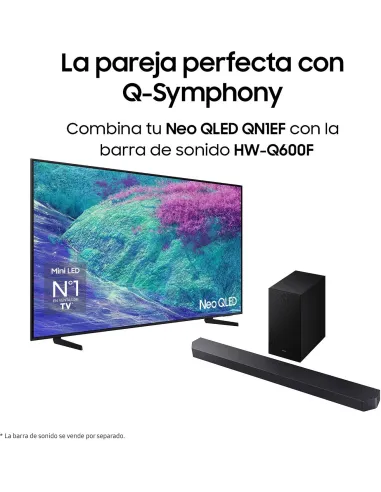 Televisor Samsung Neo QLED TQ55QN1EFAUXXC 4K 144 Hz y Tizen