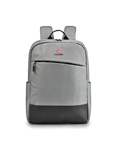 NGS Sacks Venture Gris Mochila para ordenador portátil de hasta 15,6” con interior acolchado y Resistente al agua