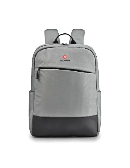 NGS Sacks Venture Gris Mochila para ordenador portátil de hasta 15,6” con interior acolchado y Resistente al agua