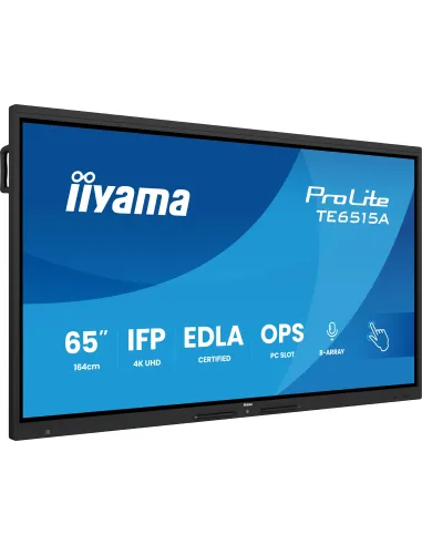 iiyama TE6515A-B2AG pantalla 65" 4K táctil Android 14