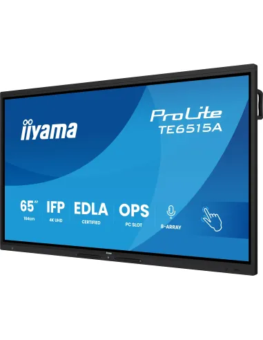 iiyama TE6515A-B2AG pantalla 65" 4K táctil Android 14
