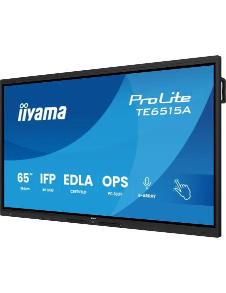 iiyama TE6515A-B2AG pantalla 65" 4K táctil Android 14