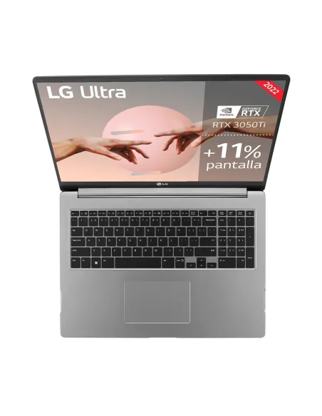 LG Ultra 17U70Q-P.AD78B Intel Evo Core i7-1260P/32GB/1TB SSD/RTX 3050Ti/17" W11 Home