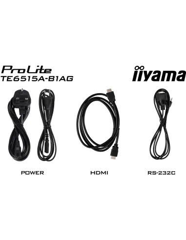 iiyama TE6515A-B2AG pantalla 65" 4K táctil Android 14