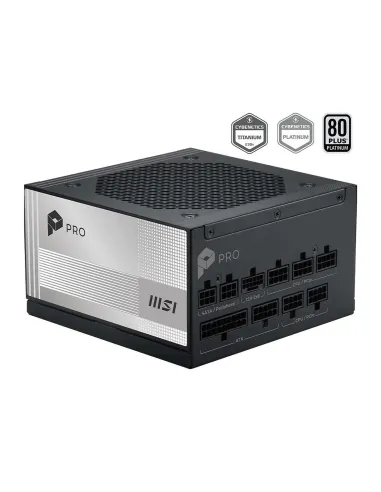 Fuente de Alimentación ATX 3.1 MSI PRO A1000PL PCIE5 1000W