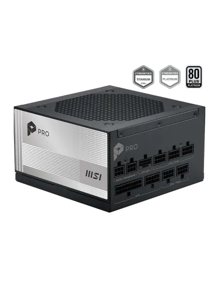 Fuente de Alimentación ATX 3.1 MSI PRO A1000PL PCIE5 1000W