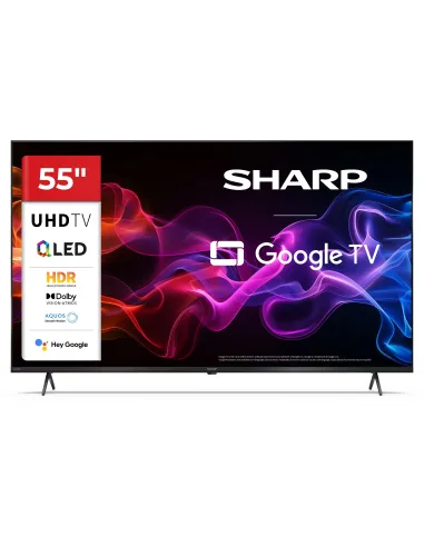 Sharp 55HP5265E QLED de 55" 4K Ultra HD 120Hz Smart TV Google TV Dolby Vision