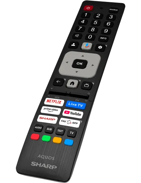 Sharp 55HP5265E televisor QLED 55 4K Google TV eARC