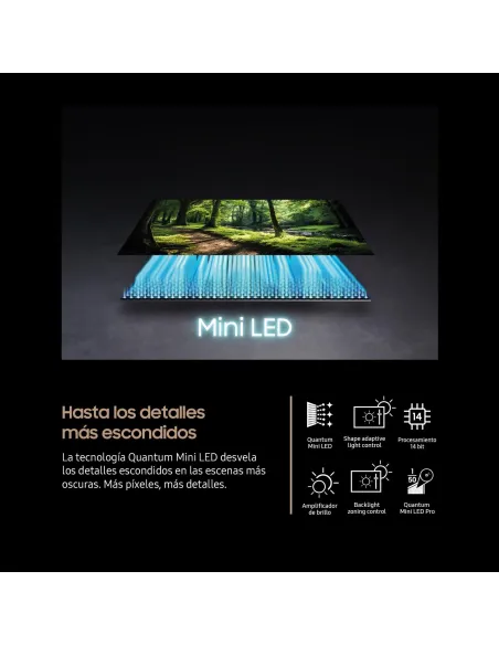 Televisor Samsung TQ115QN90F Neo QLED Mini LED 4K 120 Hz Tizen