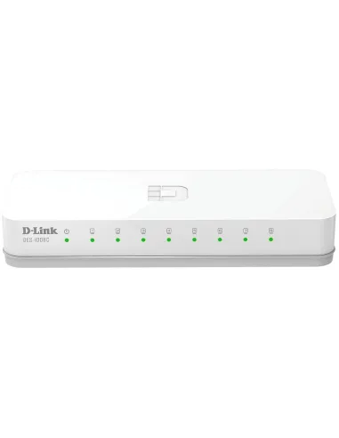 D-Link DES-1008C/E Switch Ethernet de 8 Puertos No Gestionado Plug & Play