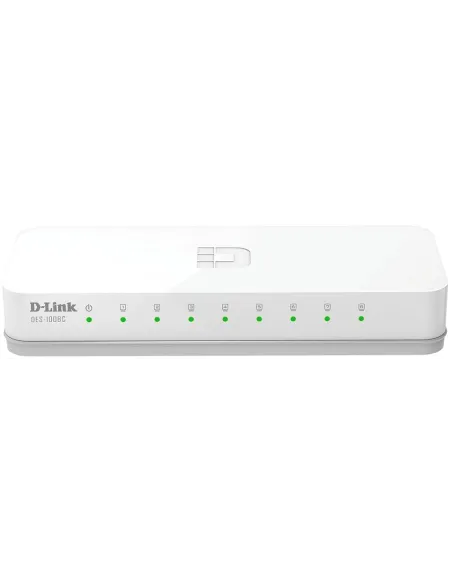 D-Link DES-1008C/E Switch Ethernet de 8 Puertos No Gestionado Plug & Play