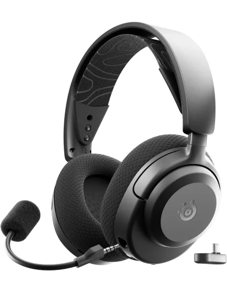 SteelSeries Arctis Nova 3 Negro Auriculares Gaming Inalámbricos 40 horas de Autonomía