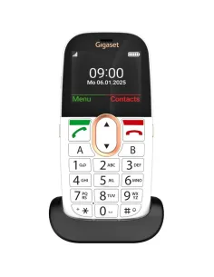 Gigaset GL695W Blanco 4G con Base de Carga para Personas Mayores