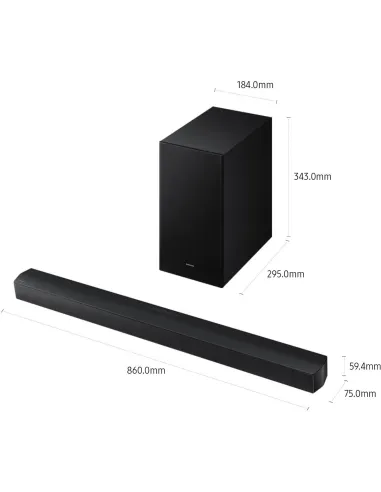 Barra de Sonido Samsung HW-B650F/ZF