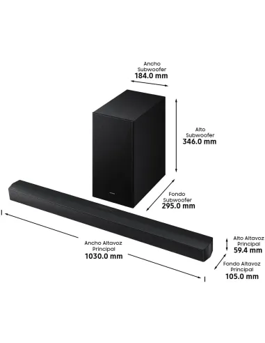 Barra de Sonido Samsung HW-B650F/ZF
