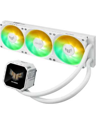 ASUS TUF LC III 360 ARGB LCD White AIO 360 mm CPU Intel