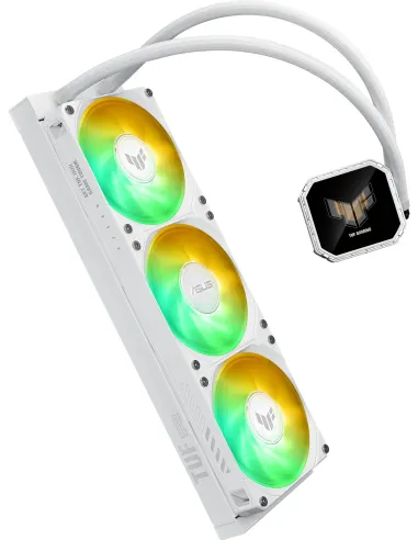ASUS TUF LC III 360 ARGB LCD White AIO 360 mm CPU Intel