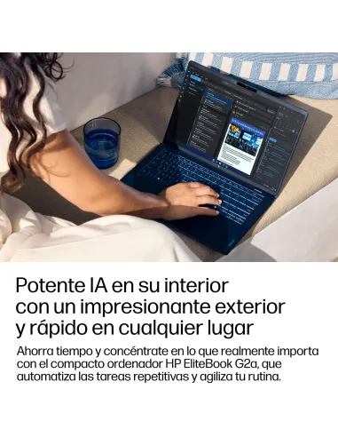 Portátil HP EliteBook X G1a 14 AI DE6Z1ET OLED con W11 Pro