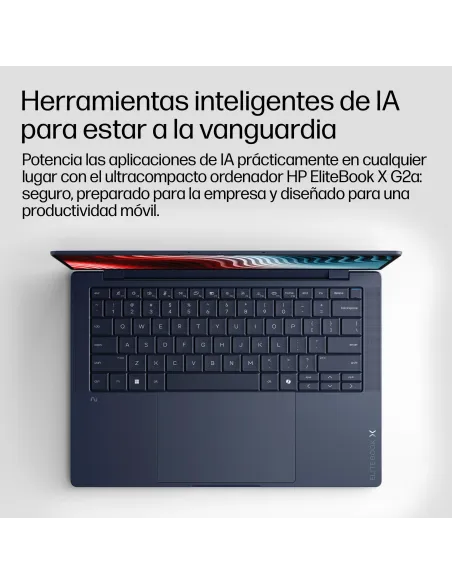Portátil HP EliteBook X G1a 14 AI DE6Z1ET OLED con W11 Pro