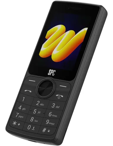 SPC Wild Cool Negro móvil básico 4G radio FM Bluetooth